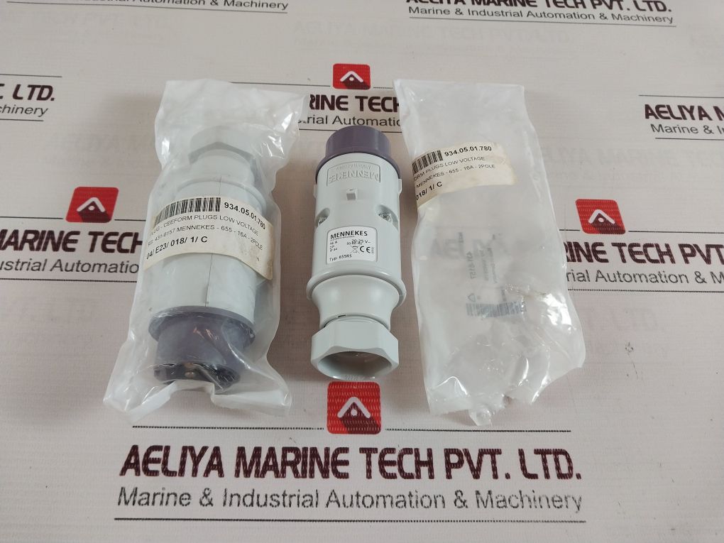 Mennekes 655Rs Industrial Power Plug 16A 2P Ip44