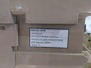 Merlin Gerin 3 Pole Masterpact Air Circuit Breaker Switch Acb Capacity 2000A