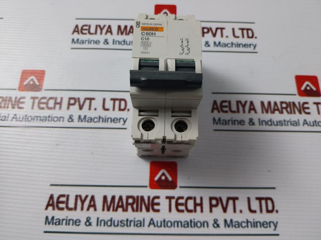 Merlin Gerin C60H Circuit Breaker 400V Ac