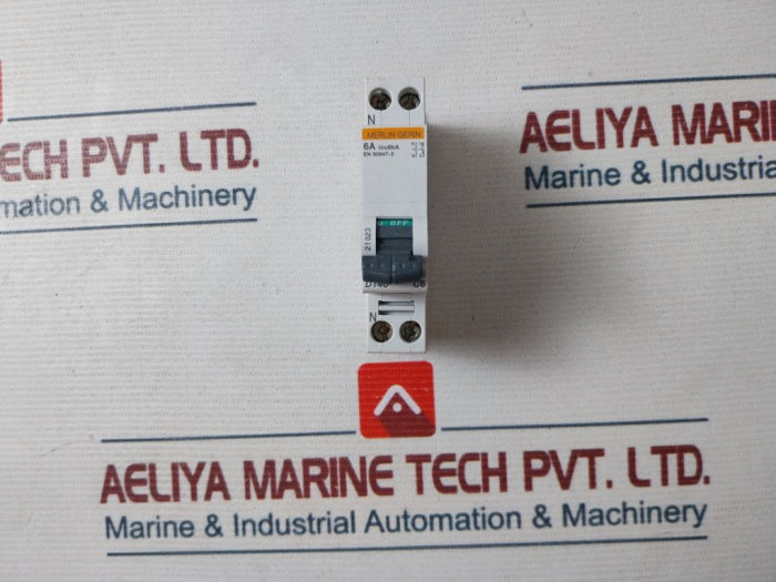 Merlin Gerin Dt40 Circuit Breaker Icu 6Ka
