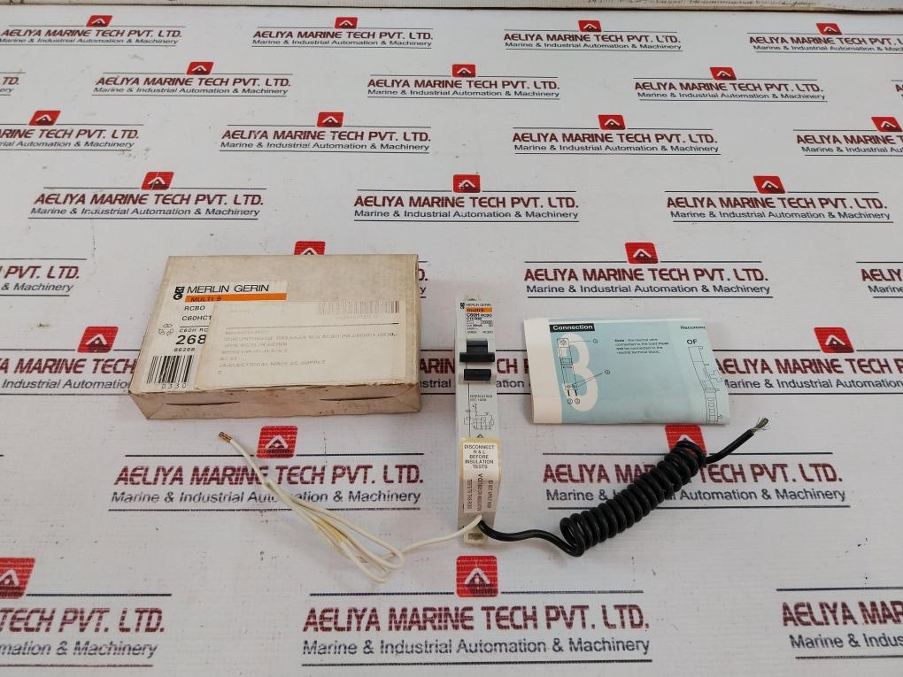 Merlin Gerin Multi 9 C60H Rcbo Circuit Breaker C60Hc16R30