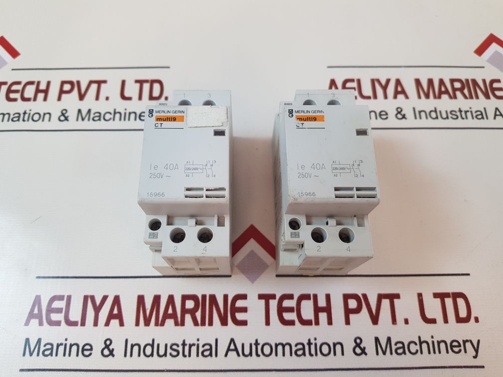 Merlin Gerin Multi 9 Ct Contactor 40A, 250V~ – Aeliya Marine