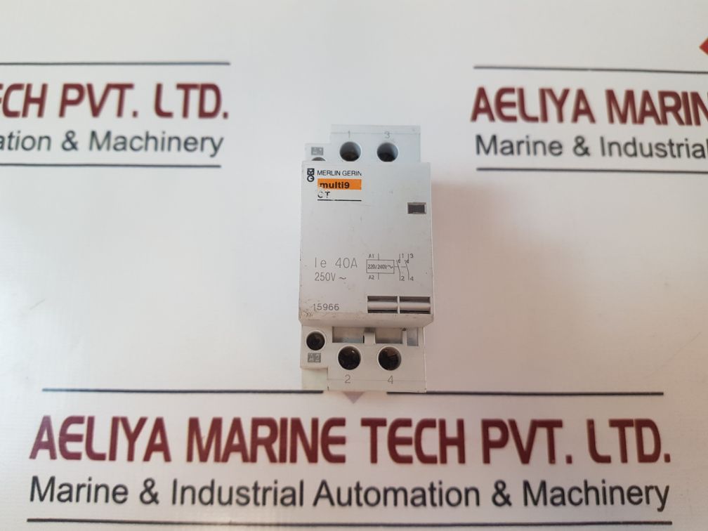 Merlin Gerin Multi 9 Ct Contactor 40A, 250V~ – Aeliya Marine