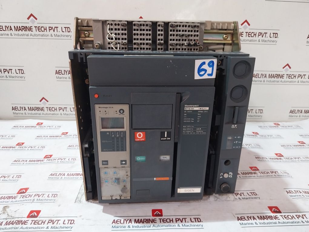 Merlin Gerin Nw08 Ha Mch/Xm Motor Mechanism Power Circuit Breakers 200/250 Vdc