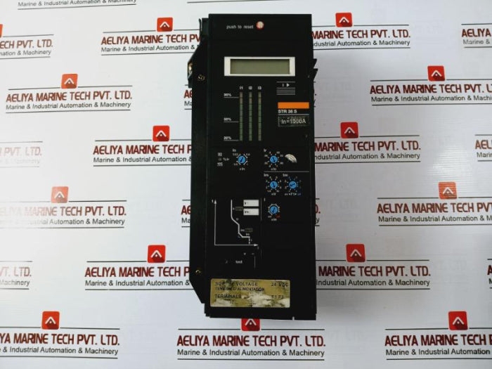 Merlin Gerin Str 38 S Master Pact Circuit Breaker 24 Vdc, F1.F2