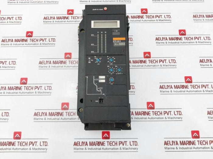 Merlin Gerin Str 38 S Master Pact Trip Control Circuit Breaker 5000A Tn1224 148