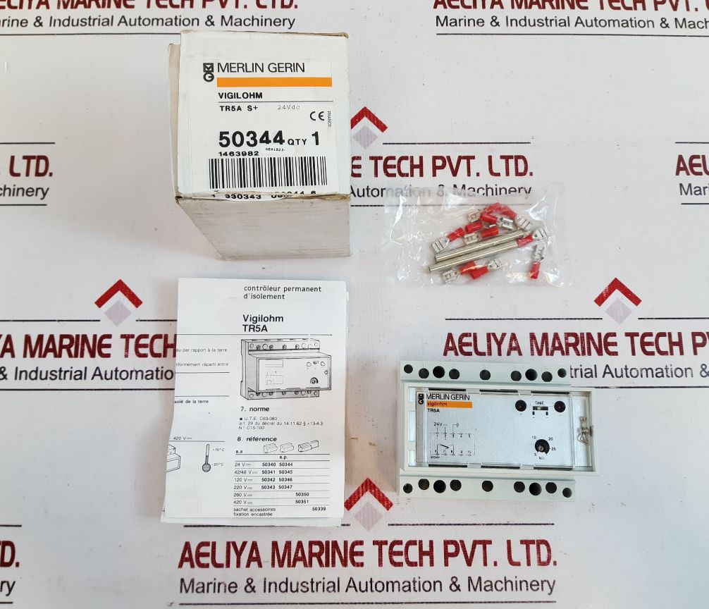 Merlin Gerin Vigilohm Tr5A Insulation Monitoring Relay