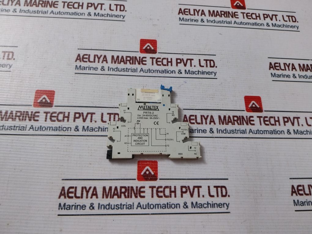 Metaltex Prt8-2 Relay Interface 6A-250V