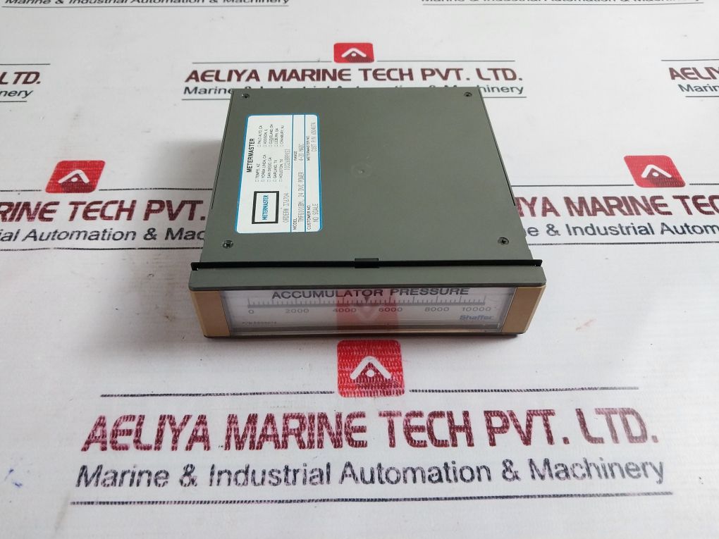 Metermaster Tmfg101Bm Accumulator Pressure 6504074