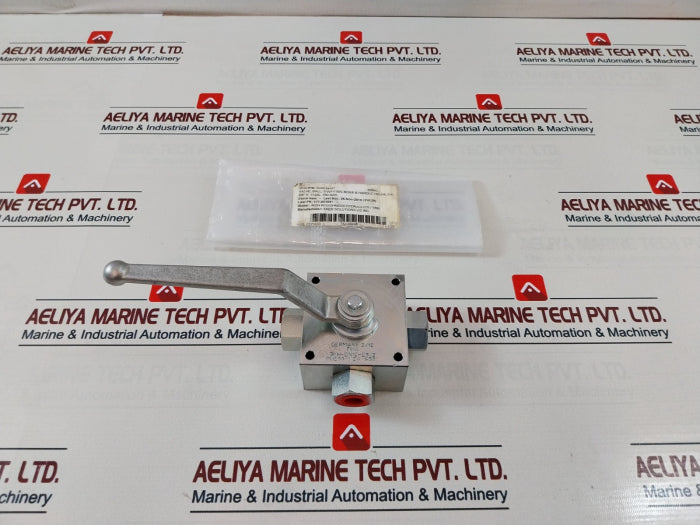 Mha Pn500-112A-sb01 3-way Bore & Handle Ball Valve