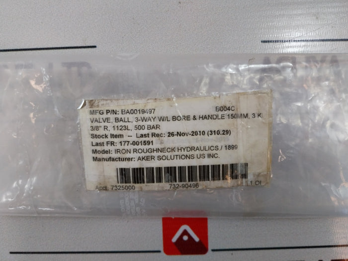 Mha Pn500-112A-sb01 3-way Bore & Handle Ball Valve