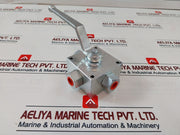 Mha Pn500-112A-sb01 3-way Bore & Handle Ball Valve