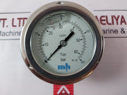 Mhwirth 0-400 Bar Pressure Gauge