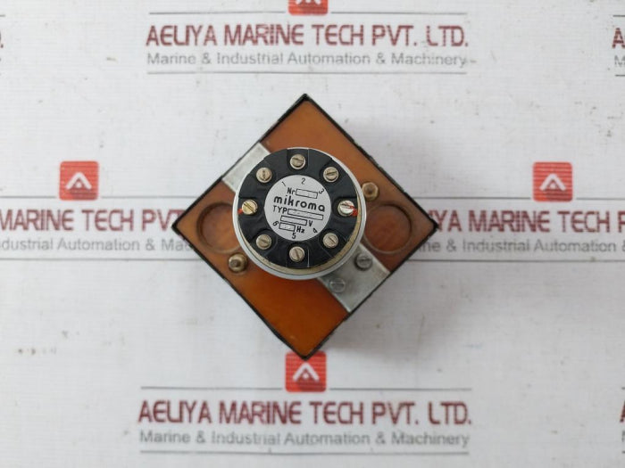 Mikroma So9A3 Analog Timer Panel Rotary Dial Type 110V 50Hz 6635