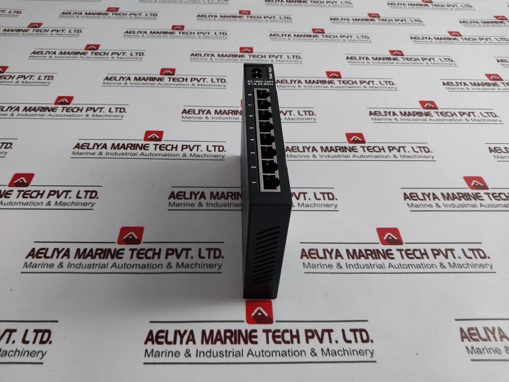 Milan Mil-s800I 8 Port 10/100 Ethernet Switch 94001027_A Rev E