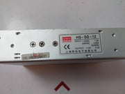 Ming-well Hs-50-12 Switch Power Supply 115Vac 1.3A