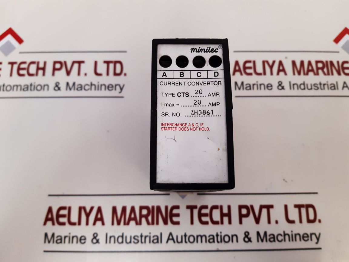 Minilec Cts 20 Current Convertor 20 Amp