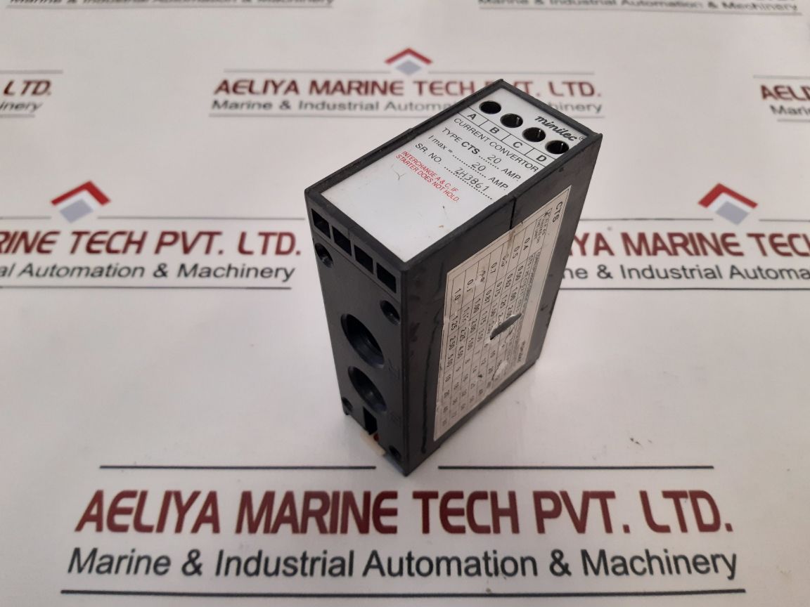 Minilec Cts 20 Current Convertor 20 Amp
