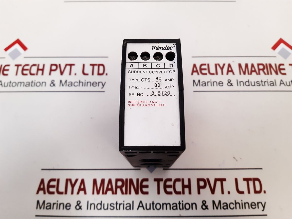 Minilec Cts 80 Current Convertor 80 Amp
