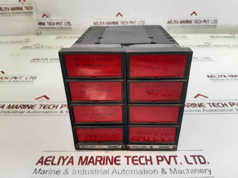 Minilec Mbas 9400 Alarm Annunciator