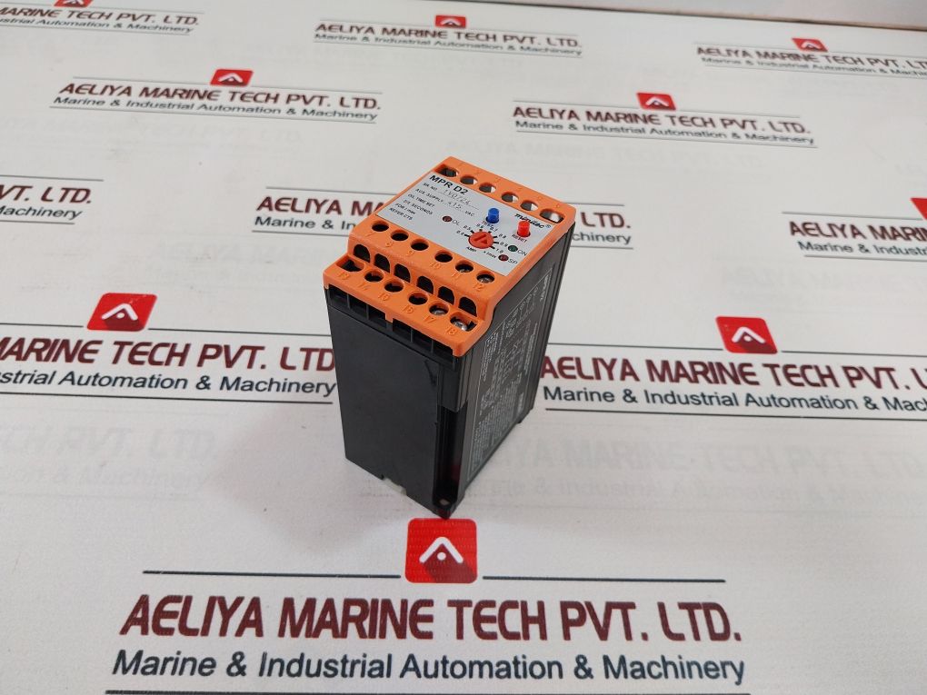 Minilec Mpr D2 MotorPump Phase Failure Overload Protection Relay 0.4-1.0 Amp