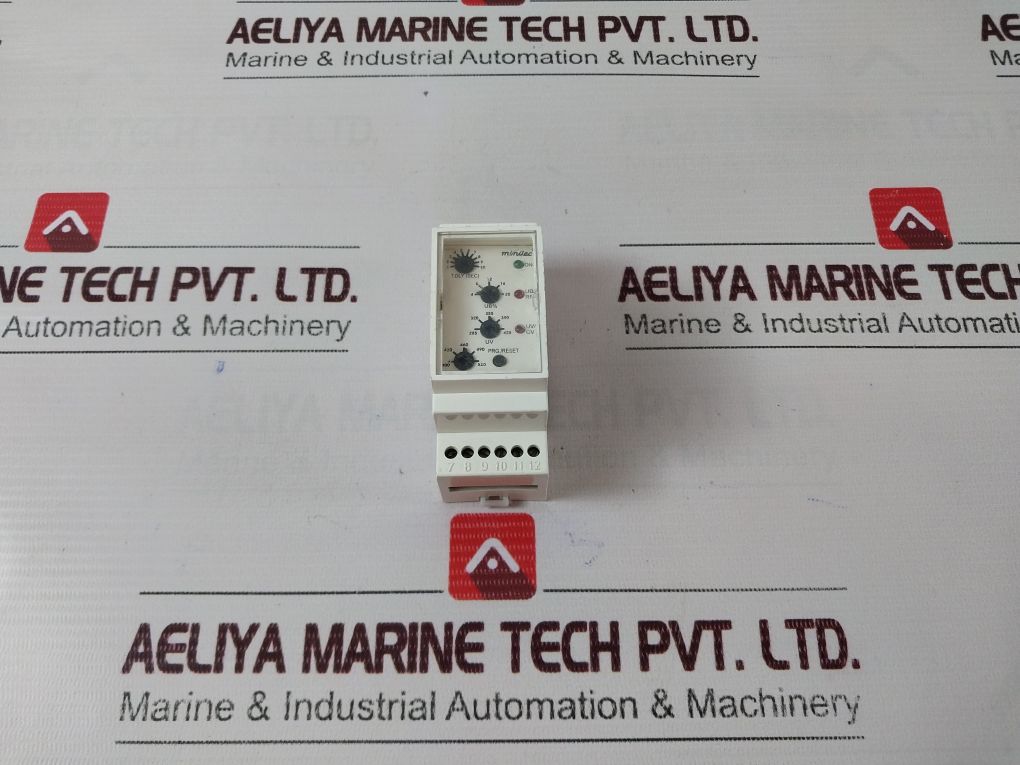 Minilec S2 Vmr 3 Phase Failure & Uv/Ov Relay 380-440 Vac