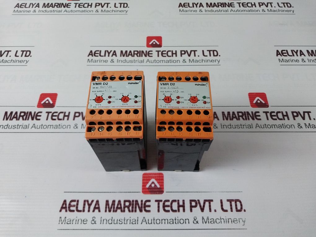 Minilec Vmr D2 Voltage Monitoring Relay 415Vac