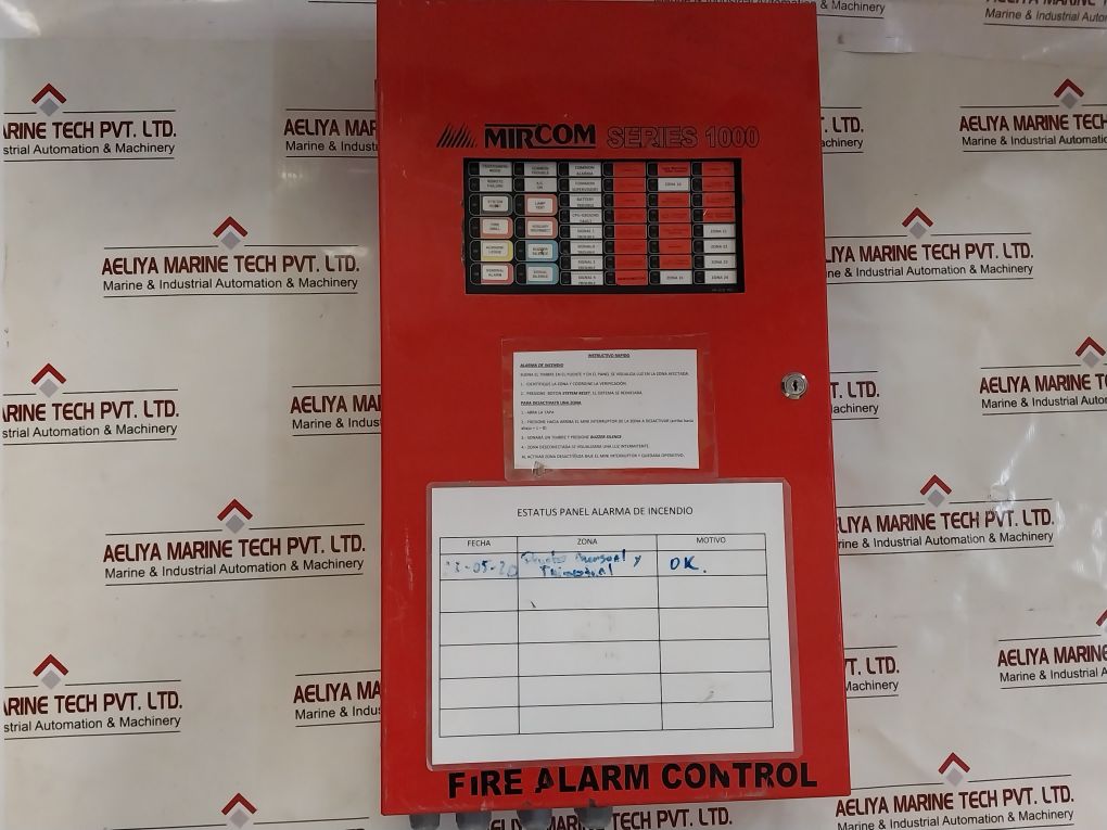 Mircom Fa-1000 Fire Alarm Control Panel