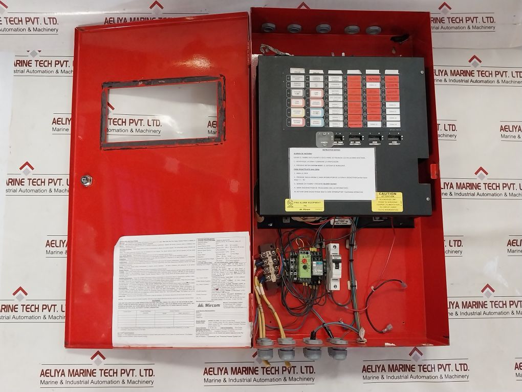 Mircom Fa-1000 Fire Alarm Control Panel – Aeliya Marine