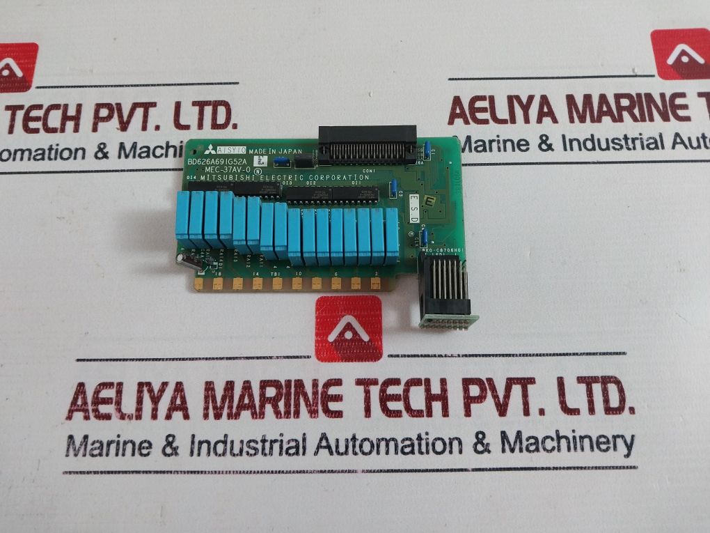 Mitsubishi Bd626A69Ig52A Plc Board Mec-37Av-0