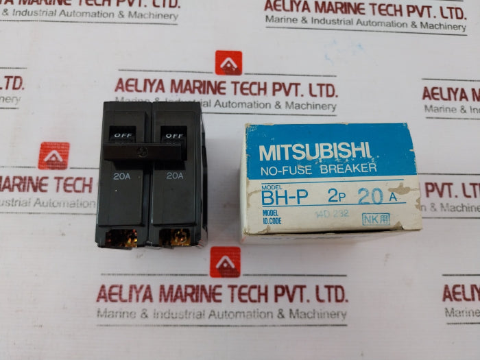 Mitsubishi Bh-p No Fuse Breaker 2 Pole Ln322N326-2