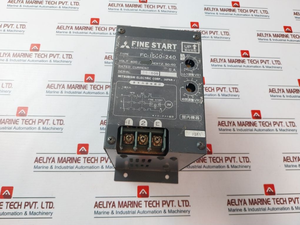 Mitsubishi Electric Fc-1500-240 Electronic Cushion Starter 50/60Hz