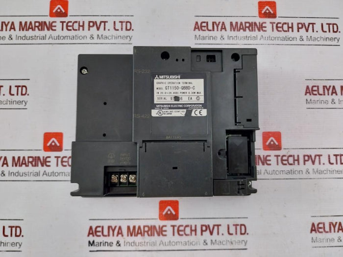 Mitsubishi Electric Gt1150Qbbdc Graphic Operation Terminal Got1000 (Not Working)