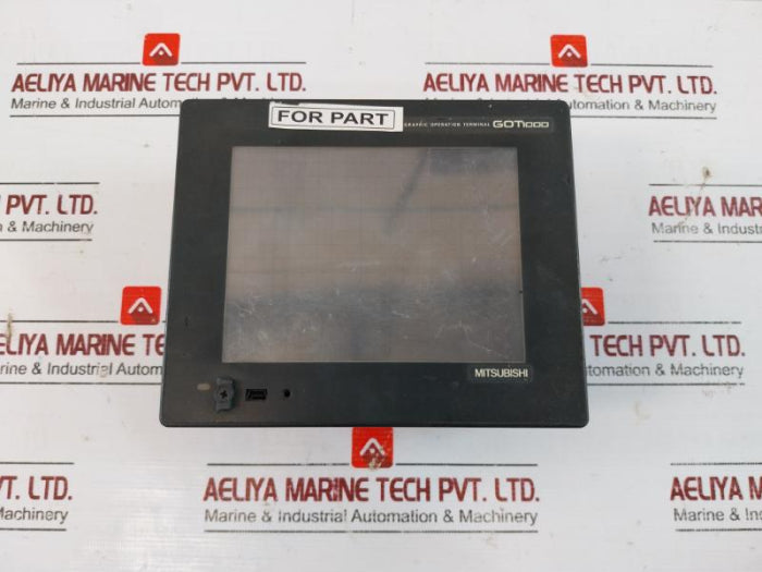 Mitsubishi Electric Gt1155-qsbd Graphic Operation Terminal Display Hmi  (Not Working)