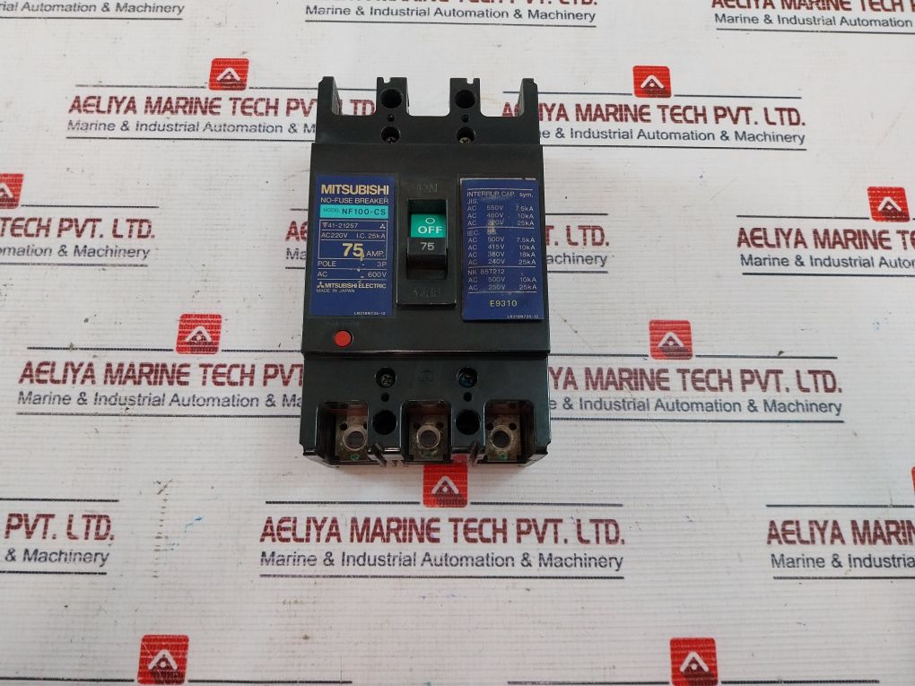 Mitsubishi Electric Nf100-cs No-fuse Breaker Ac220V