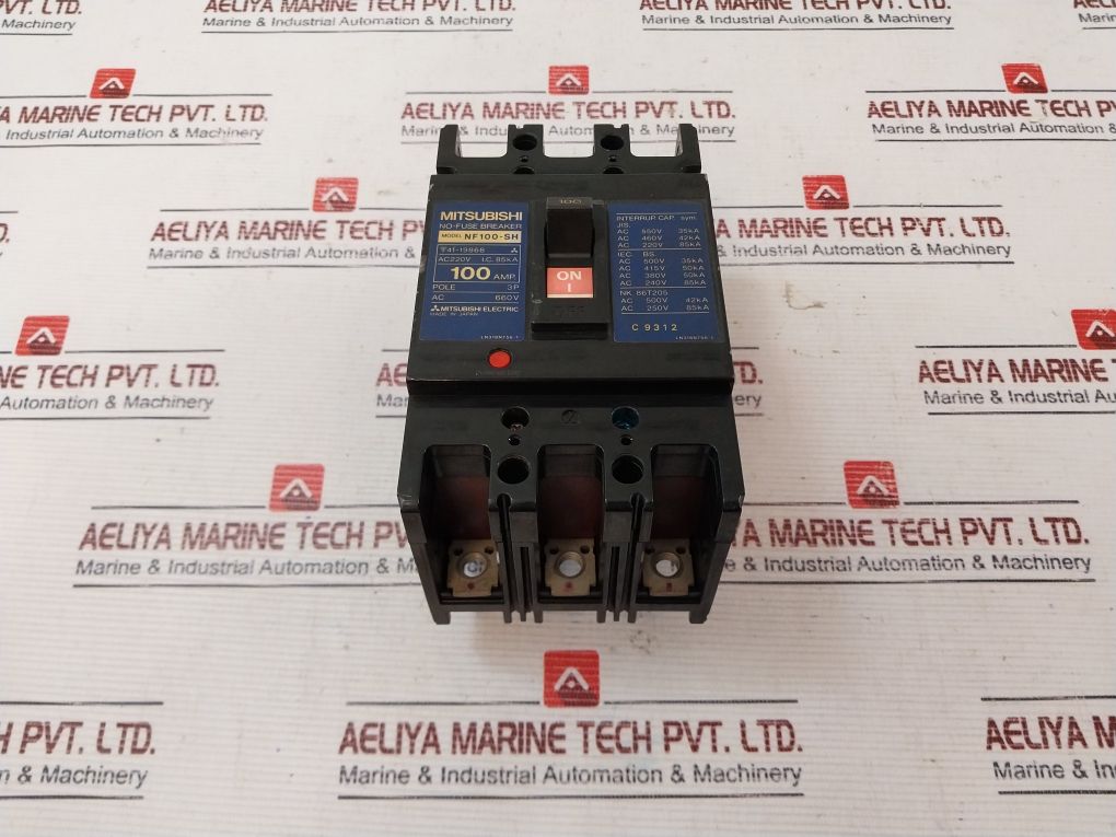 Mitsubishi Electric Nf100-sh No-fuse Breaker 100Amp 3P 660V