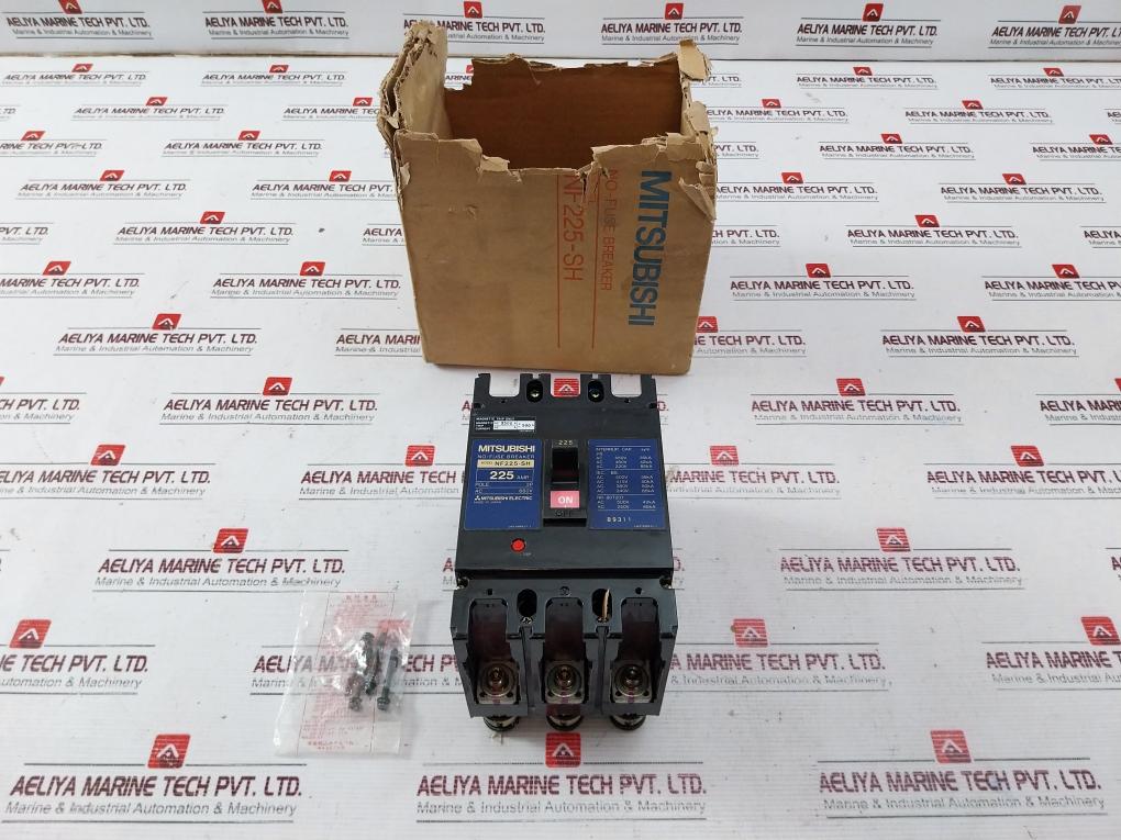 Mitsubishi Electric Nf225-sh No-fuse Breaker 3-pole 225A 660V Ac