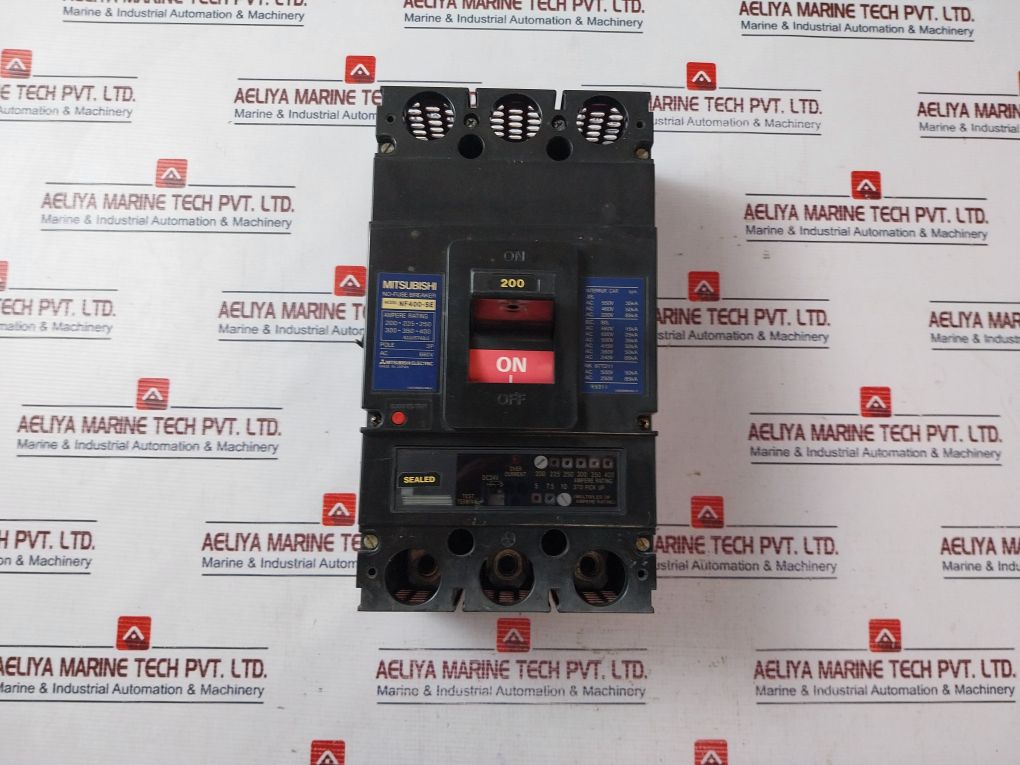 Mitsubishi Electric Nf400-se No-fuse Breaker 200A Ac600V