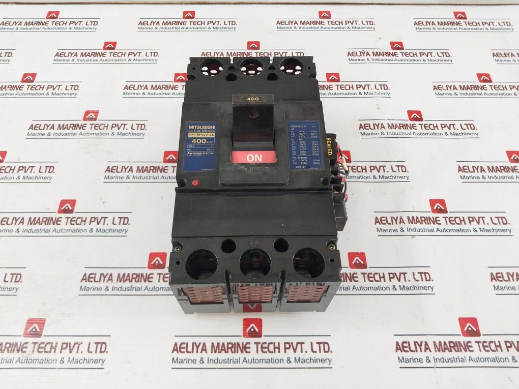 Mitsubishi Electric Nf400-ss No-fuse Breaker Uvt-mc 3 Pole 400Amp Ac660V