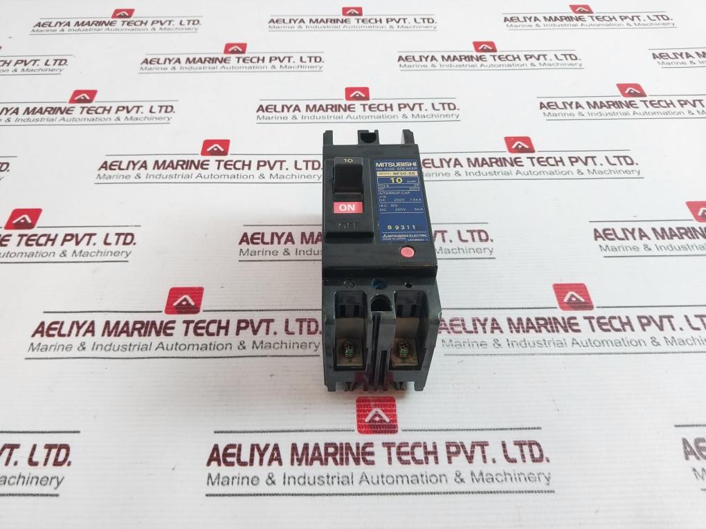 Mitsubishi Electric Nf50-ss 2Pole No-fuse Circuit Breaker 10 Amp 250Vdc