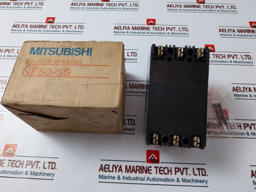 Mitsubishi Electric Nf50-ss No-fuse Circuit Breaker 3 Pole 10 Amp 600Vac