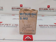 Mitsubishi Electric S-n12 Magnetic Contactor Ac200V
