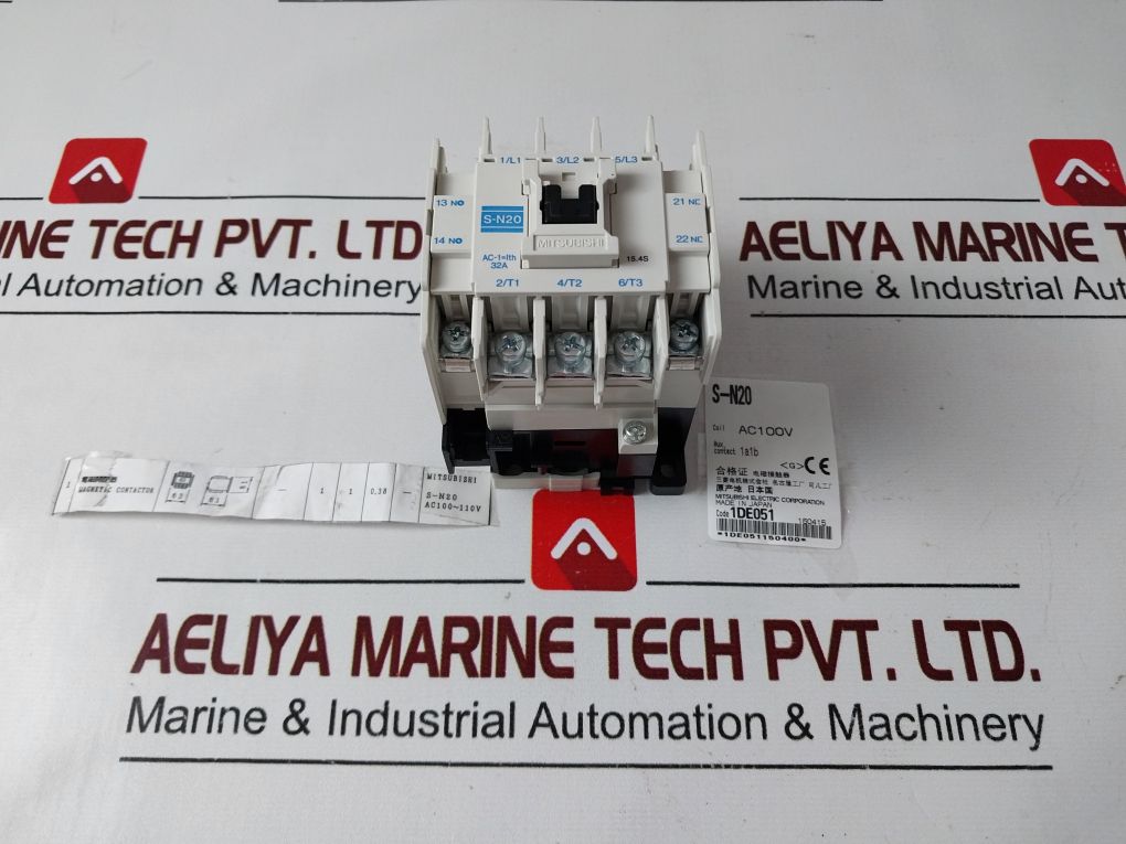 Mitsubishi Electric S-n20 Magnetic Contactor 30A 15.4S