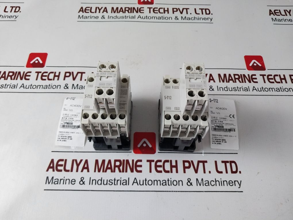 Mitsubishi Electric S-t12 With Ut-ax2 Auxiliary Contactors