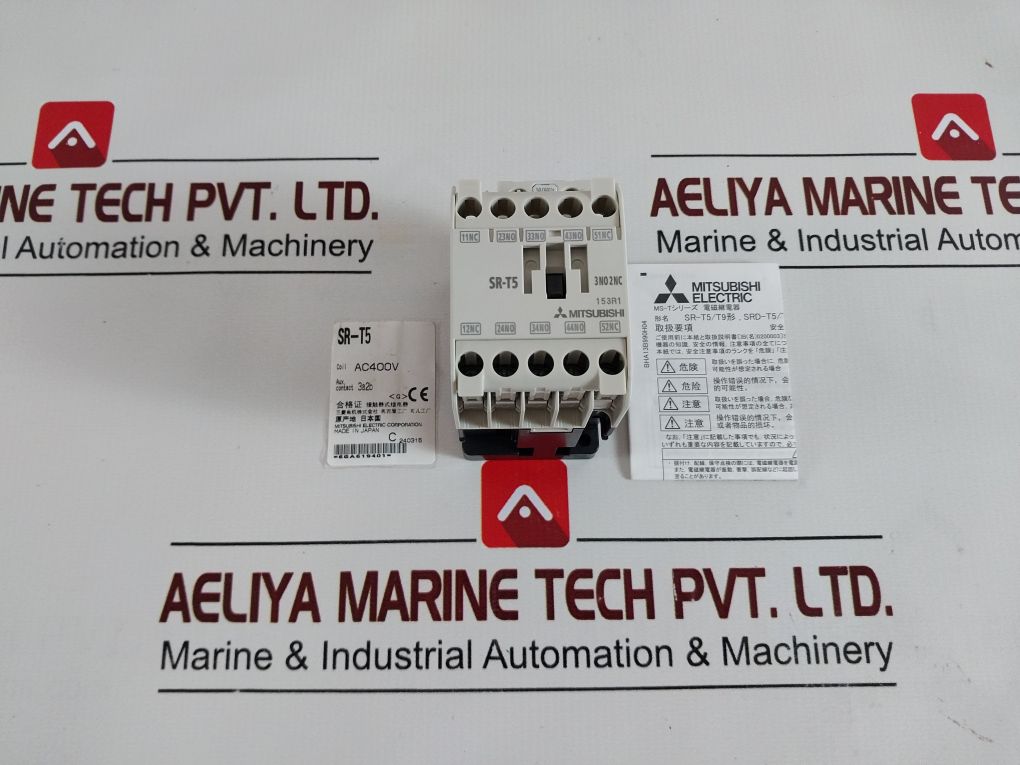 Mitsubishi Electric Sr-t5 Contactor Relay 3No2Nc