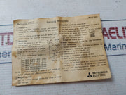 Mitsubishi Electric Th-n20 Thermal Overload Relay