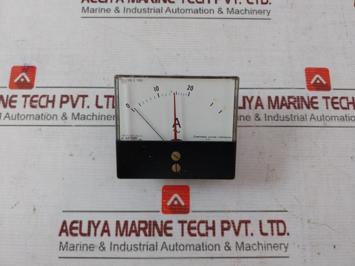 Mitsubishi Electric Ys-208 Ammeter 0-20/60 A~ Jis C 1102