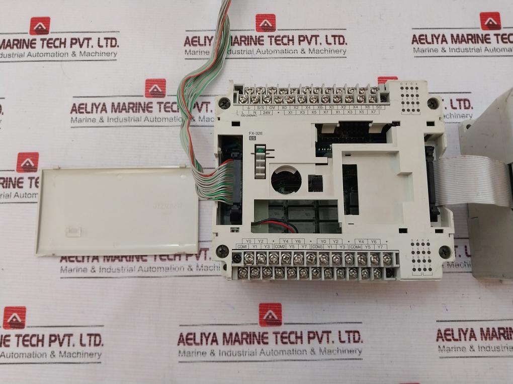 Mitsubishi Fx-80Mr-ds Programmable Controller W/Fx-16Ex-es/Ul,Fx-32Er ...