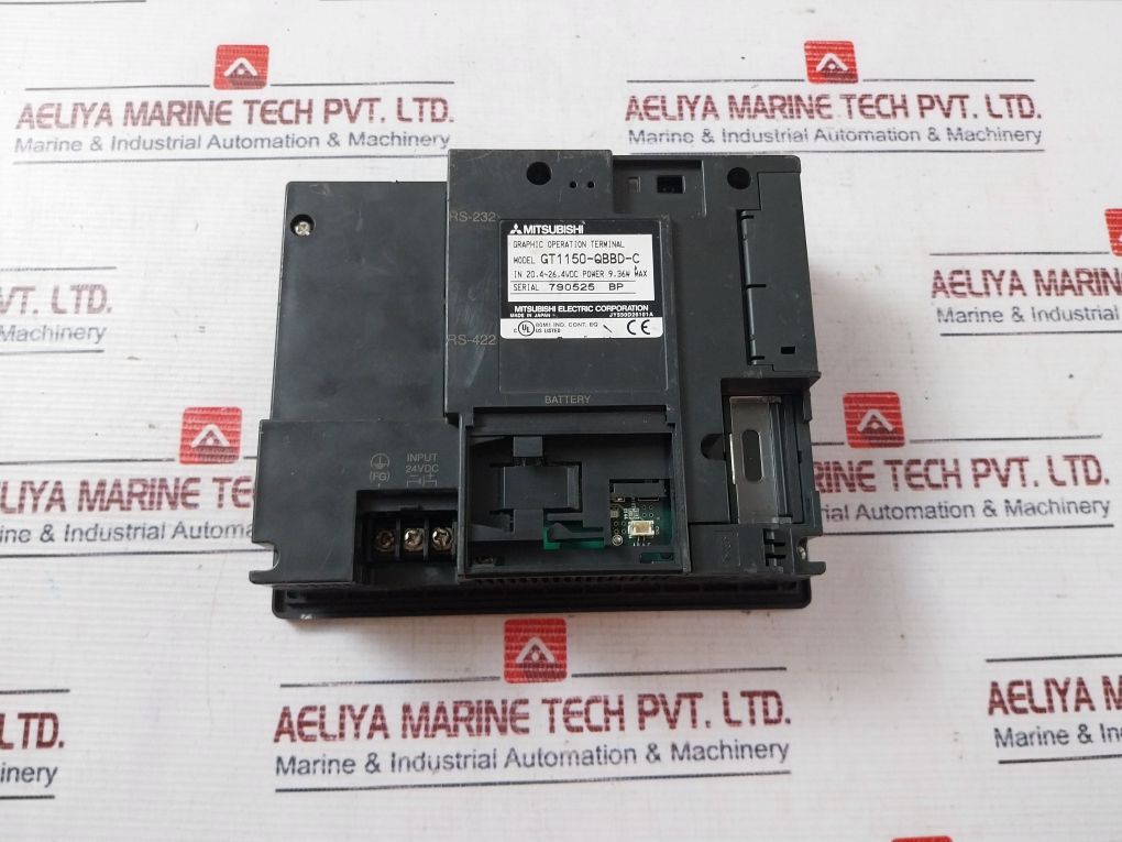 Mitsubishi Gt1150-qbbd-c Graphic Operation Terminal Got1000 Series