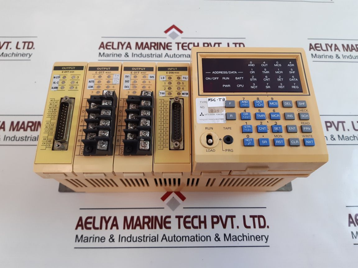 Mitsubishi Kakoki Nsc-tr,E-01T-4131,E-01T-4157,E-31N-4132 Module Rack ...